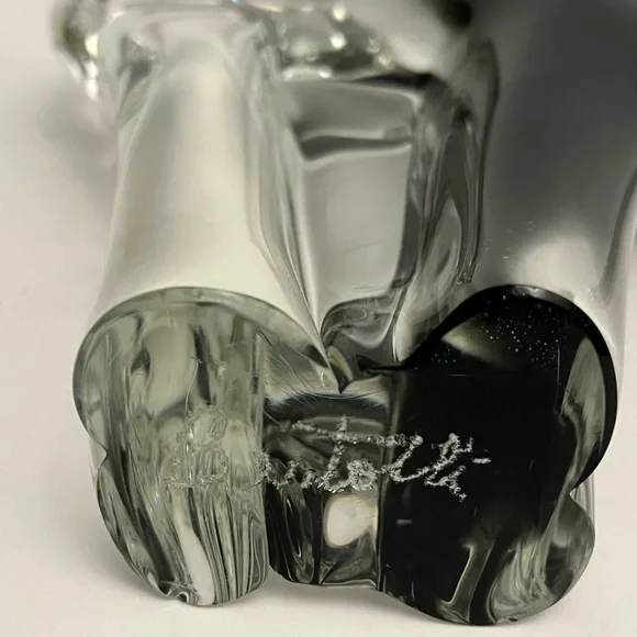 Italian VETRI DI Murano Art Glass Elephant with Labels Vintage 1980s Excellent - Picture 6 of 6